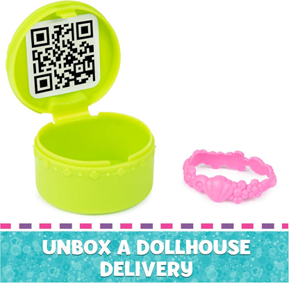 DreamWorks Gabby’s Dollhouse, Conjunto de Spa da MerCat, com figura da MerCat, brinquedos surpresa e mobília de casa de bonecas. Brinquedo infantil para meninas e meninos a partir de 3 anos.