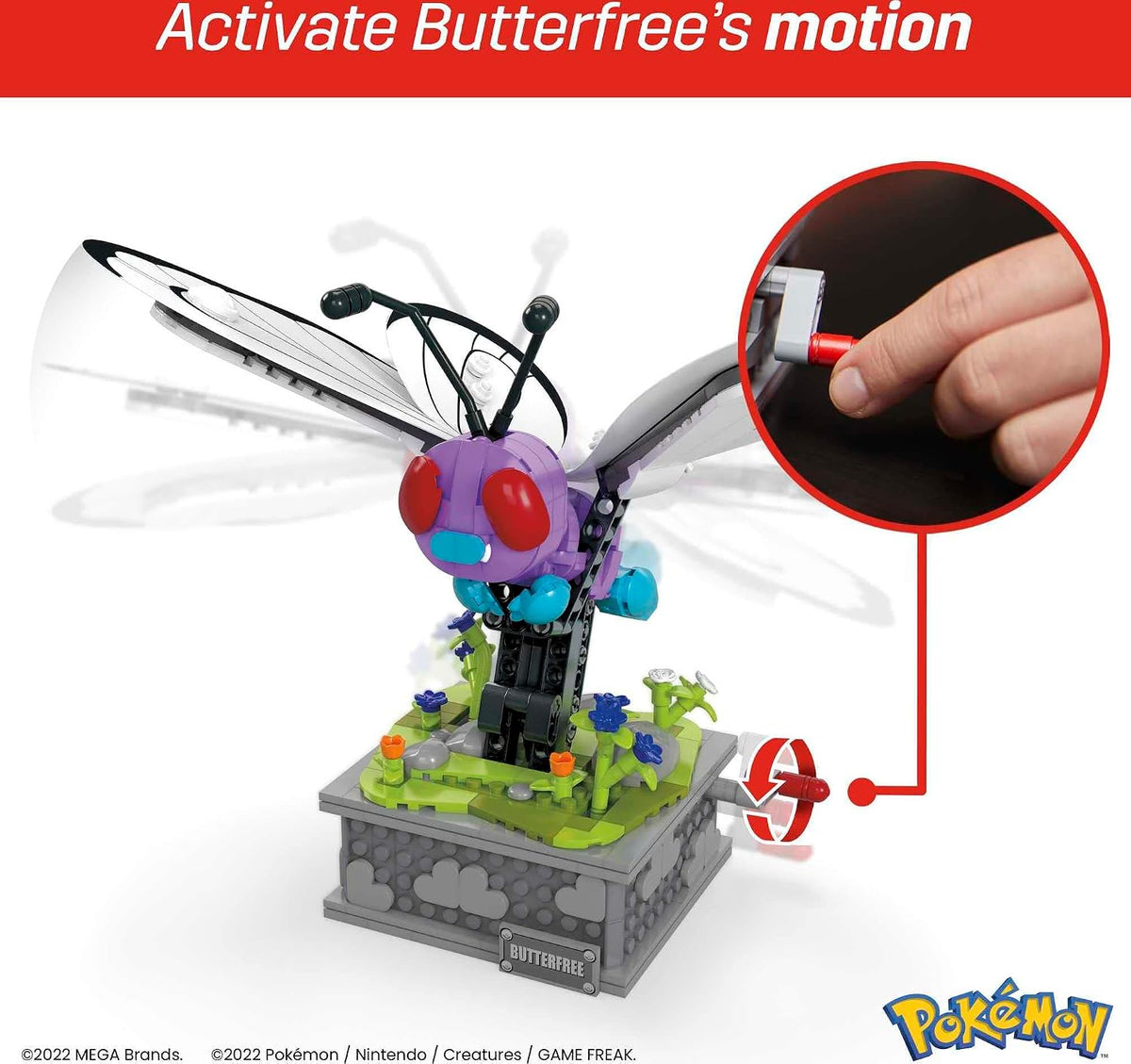 Mega Pokémon Motion Smettbo beweg. Baus. HKT22