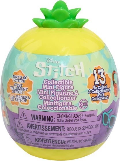 Just Play Disney Bonecos Colecionáveis Stitch That’s So Stitch - Série 2, Figura Misteriosa de 5 cm, Cápsula Surpresa, Brinquedo Infantil para Crianças a partir de 3 Anos