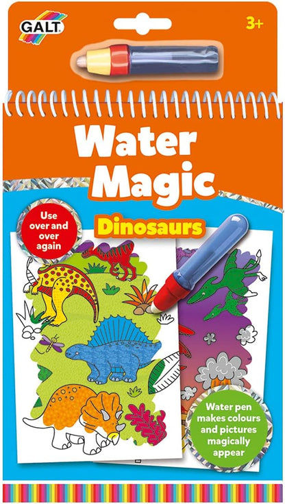 Galt Toys, Water Magic - Dinossauros, Livros de colorir para crianças a partir de 3 anos