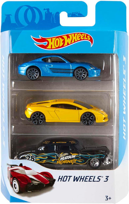 Hot Wheels Carro básico, carro Hot Wheels em escala 1:64 para crianças e colecionadores, veículos modernos e clássicos para brincar ou exibir, carros de brinquedo de plástico e fundidos - 05785