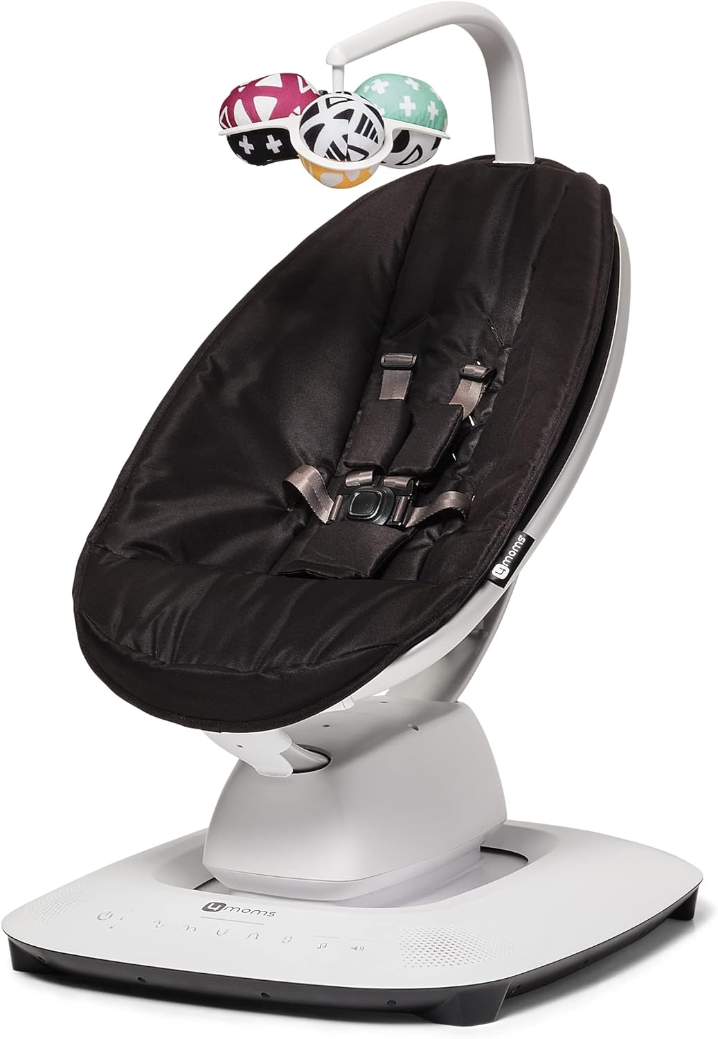 4moms mamaRoo 5.0 Balanço Multi-Movimento para Bebês, Preto