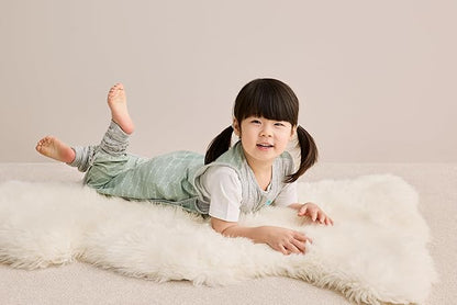 Love To Dream™ Macacão de dormir Organic Lite com pernas | Manga curta, cobertor vestível leve | 0,2 Tog Ideal para primavera e verão (24–27 °C) | Algodão lavável à máquina com almofadas antiderrapantes