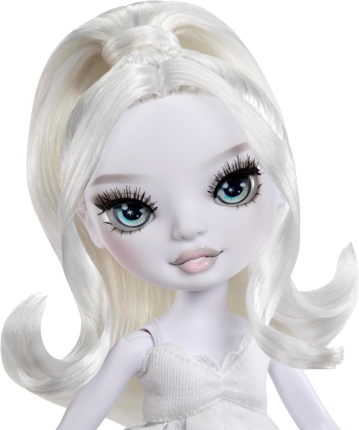 Rainbow High Shadow High Girl's Night - Natasha Zima - Boneca Fashion em tons de cinza de 28 cm, cabelo branco e roupa prateada com acessórios e pente - para colecionadores e crianças a partir de 4 anos