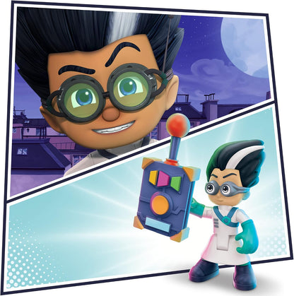 PJ Masks Conjunto de Bonecos de Ação da Hasbro para Pré-Escola, com 4 Bonecos e Acessórios, para Maiores de 3 Anos
