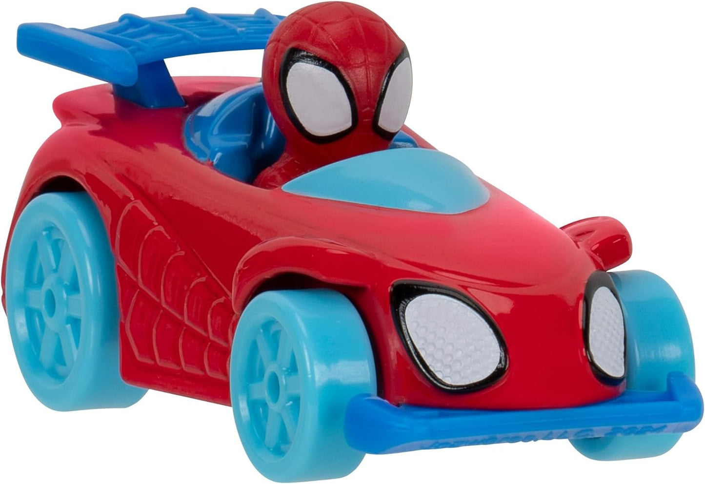 MARVEL Spidey e seus amigos incríveis - Conjunto de pistas Super Loop de metais incríveis - Pista de corrida de 28 polegadas com lançador, Super Loop de 360 graus e veículo exclusivo de metais incríveis