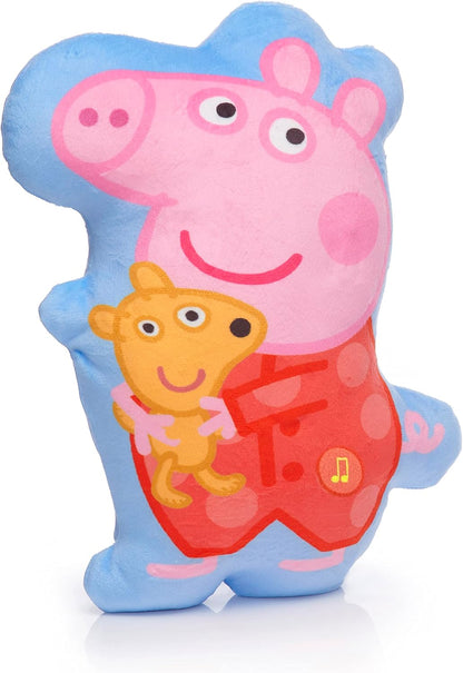 UAU! COISAS - Peppa Pig Soother da Lullaby Labs | Brinquedo interativo para aprendizagem pré-escolar | Luz noturna e sons musicais | Brinquedos de pelúcia para meninas e meninos de 2, 3, 4 e 5 anos