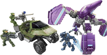 Mega Bloks Halo Wars UNSC Gausshog vs. Covenant Locust