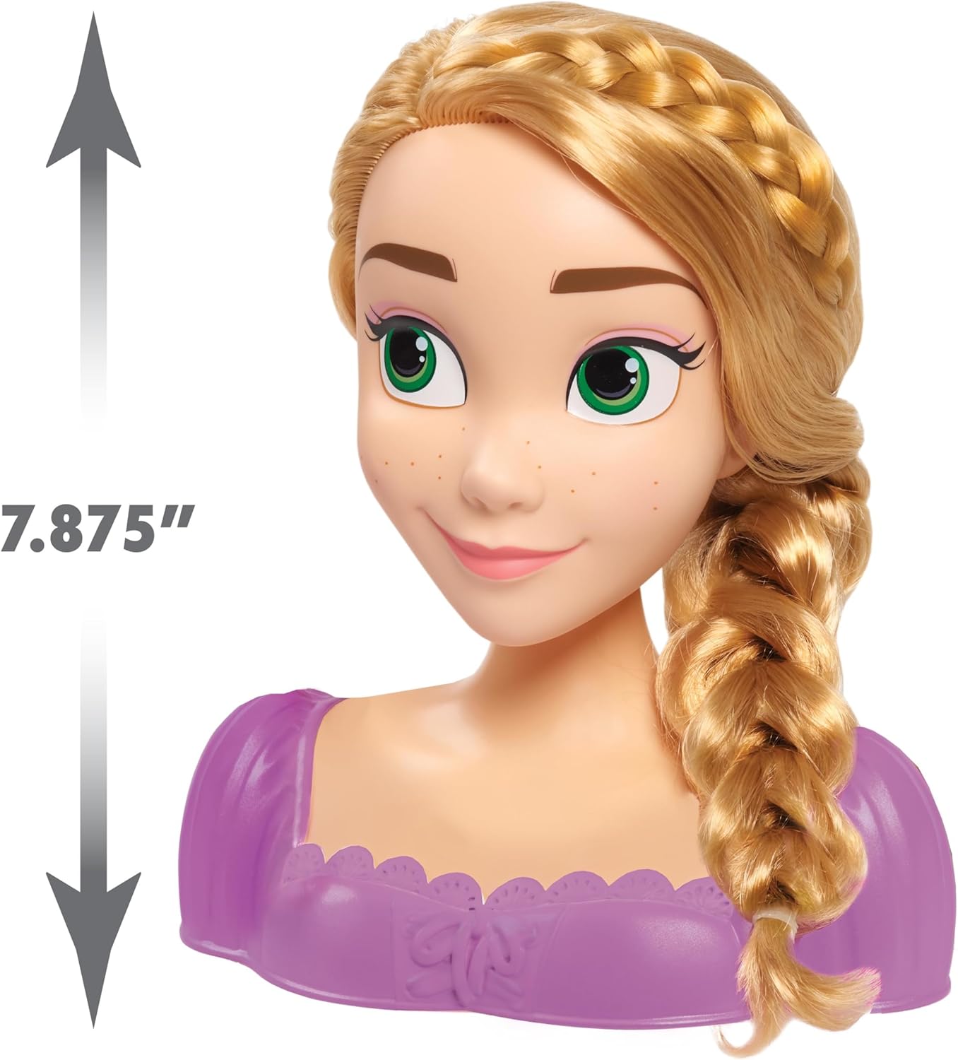 Disney Cabeça de penteado básica da Princesa Rapunzel da
