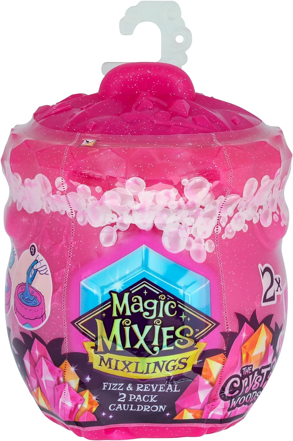 MAGIC MIXIES 14820 Mixlings Tap and Reveal 2 Pack, Wand Magic Power e