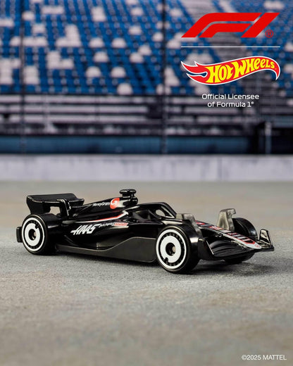 Conjunto de 5 carrinhos Hot Wheels Fórmula 1, escala 1:64, em metal fundido, com decorações de equipes de corrida da F1. Colecionáveis! JGF58