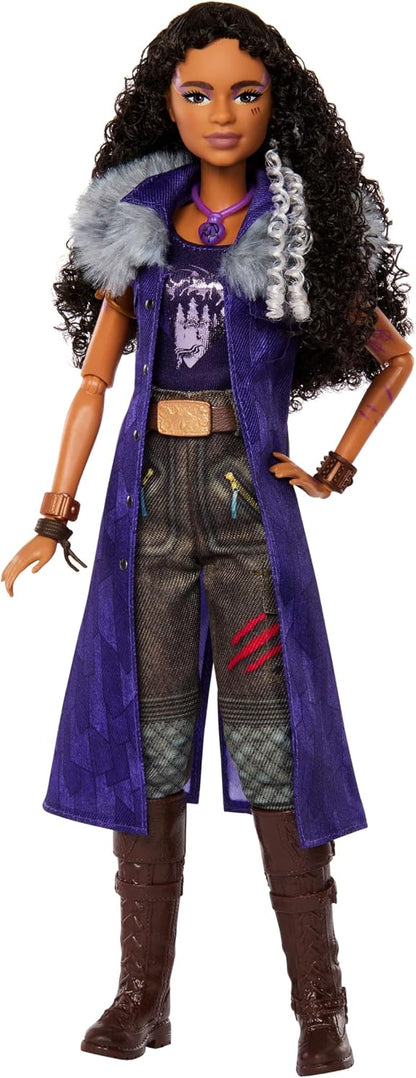 Mattel Boneca Disney Zombies 4: Dawn of the Vampires – Willa Lykensen, com roupa removível e 7 acessórios, inspirada no filme (JFG34)