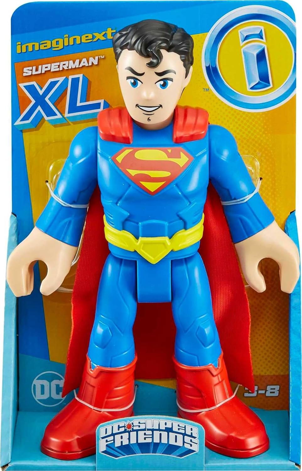 Imaginext DC Super Friends Superman XL, Vermelho
