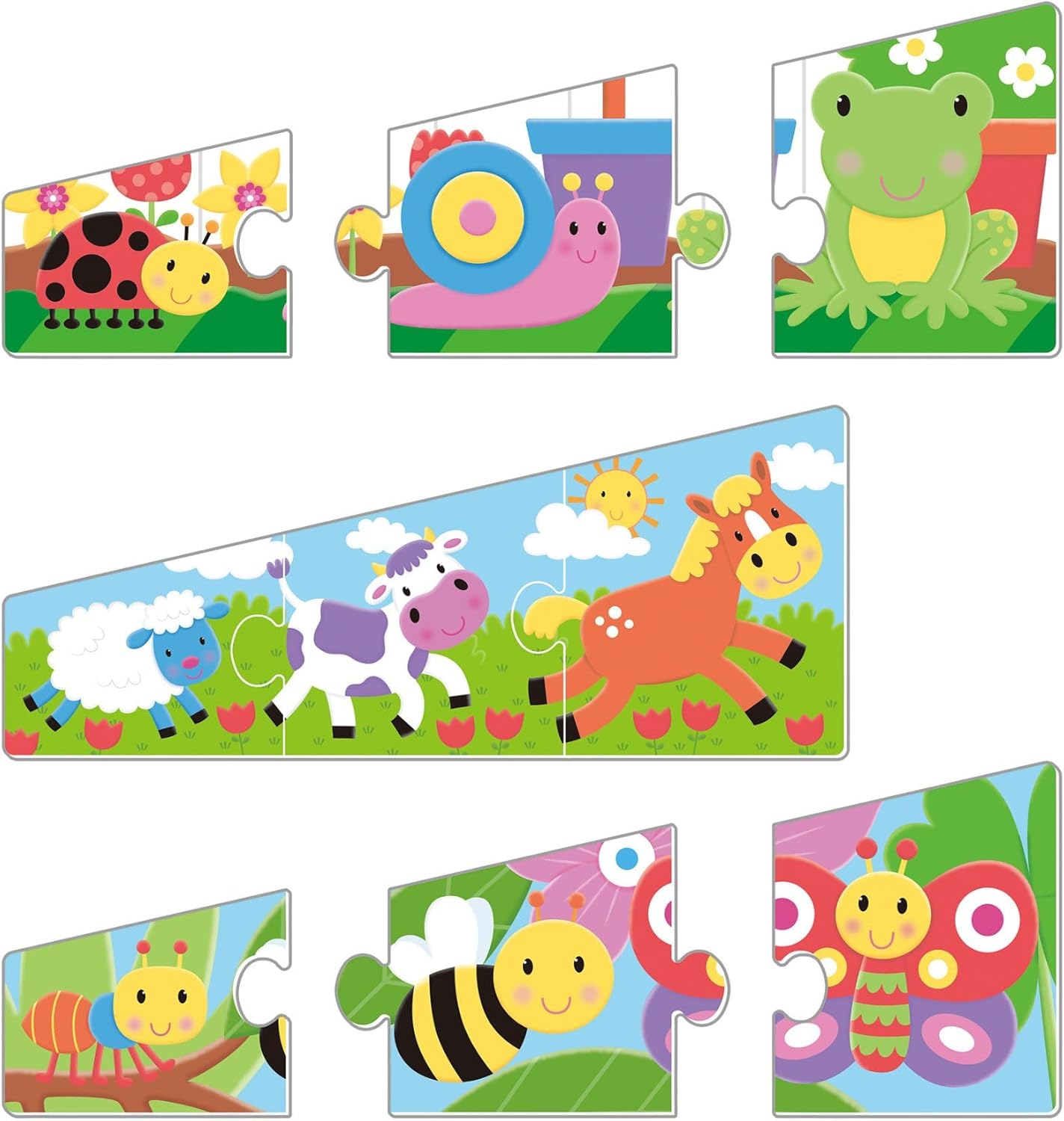 Galt Toys, quebra-cabeça de classificação por tamanho, quebra-cabeça para crianças, a partir de 18 meses