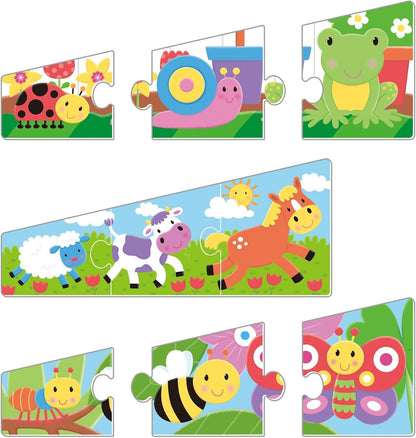 Galt Toys, quebra-cabeça de classificação por tamanho, quebra-cabeça para crianças, a partir de 18 meses