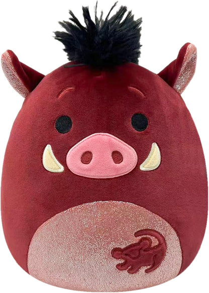 Squishmallows Original 8 Inch Pumbaa - O Rei Leão Disney Pelúcia