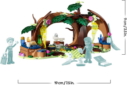 LEGO Refúgio da Elphaba Malvada - Brinquedo de Construção na Floresta com 2 Mini Bonecas e 2 Figuras de Animais, além de Acessórios - Presente para Meninas a partir de 7 Anos e Fãs do Filme - 75687