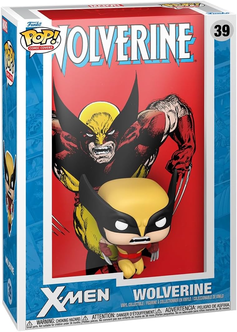 Funko Pop! Capa da revista Marvel - Wolverine #17 - Figura colecionável de vinil - Ideia para presente - Produtos oficiais - Brinquedos para crianças e adultos - Fãs de cinema - Figura modelo para colecionadores e exposição