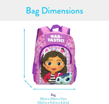 Gabby’s Dollhouse Mochila | Mochila Escolar Feminina | Mochila Feminina Mercat | Produto Oficial