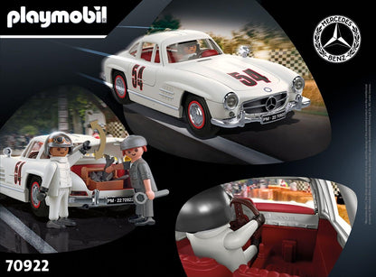 Playmobil 70922 Mercedes-Benz 300 SL, Miniatura de Carro para Adultos ou Carrinho de Brinquedo para Crianças, 5-99 Anos