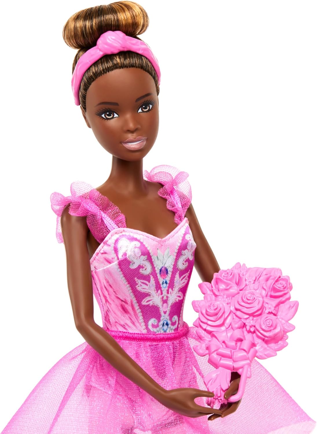 Barbie Conjunto Sala de Balé com 2 Bonecas e 9 Acessórios, Bonecas Bailarinas Loira e Morena com Roupa Extra e Peças Temáticas de Dança, HXC37