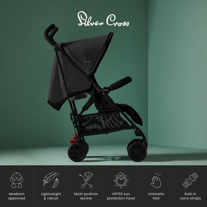Silver Cross Carrinho  Pop 2 – Pronto para tudo, do nascimento aos 22 kg
