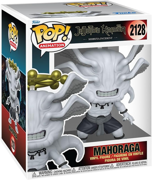 Funko Pop! Super: Jujutsu Kaisen - Mahoraga - Figura de vinil colecionável - Ideia para presente - Produtos oficiais - Brinquedos para crianças e adultos - Fãs de anime - Figura modelo para colecionadores e exposição