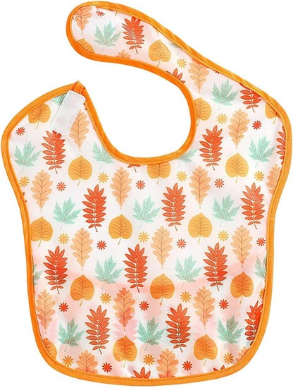 PandaEar Babador, pacote com 3 unidades, superleve, impermeável, lavável, resistente a manchas, óleo e odores, para bebês de 5 a 36 meses | Multicor | Menina