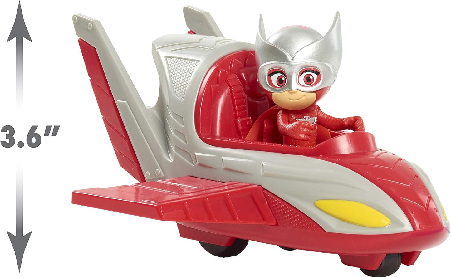 PJ Masks Conjunto de Brinquedo  "Save the Sky" com Figura da Corujita (Owlette) – Presente para Crianças (JP PJMC1200)