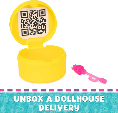 DreamWorks Gabby’s Dollhouse, Conjunto de Figura de Brinquedo Cavaleiro Gabby com Brinquedo Surpresa e Mini Dragão Amigo, Brinquedos Infantis para Meninas e Meninos a partir de 3 Anos