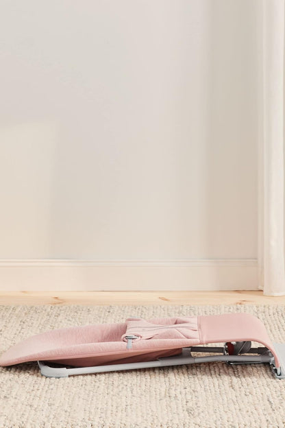 BabyBjörn Bouncer Bliss, algodão, colcha de pétalas, rosa claro