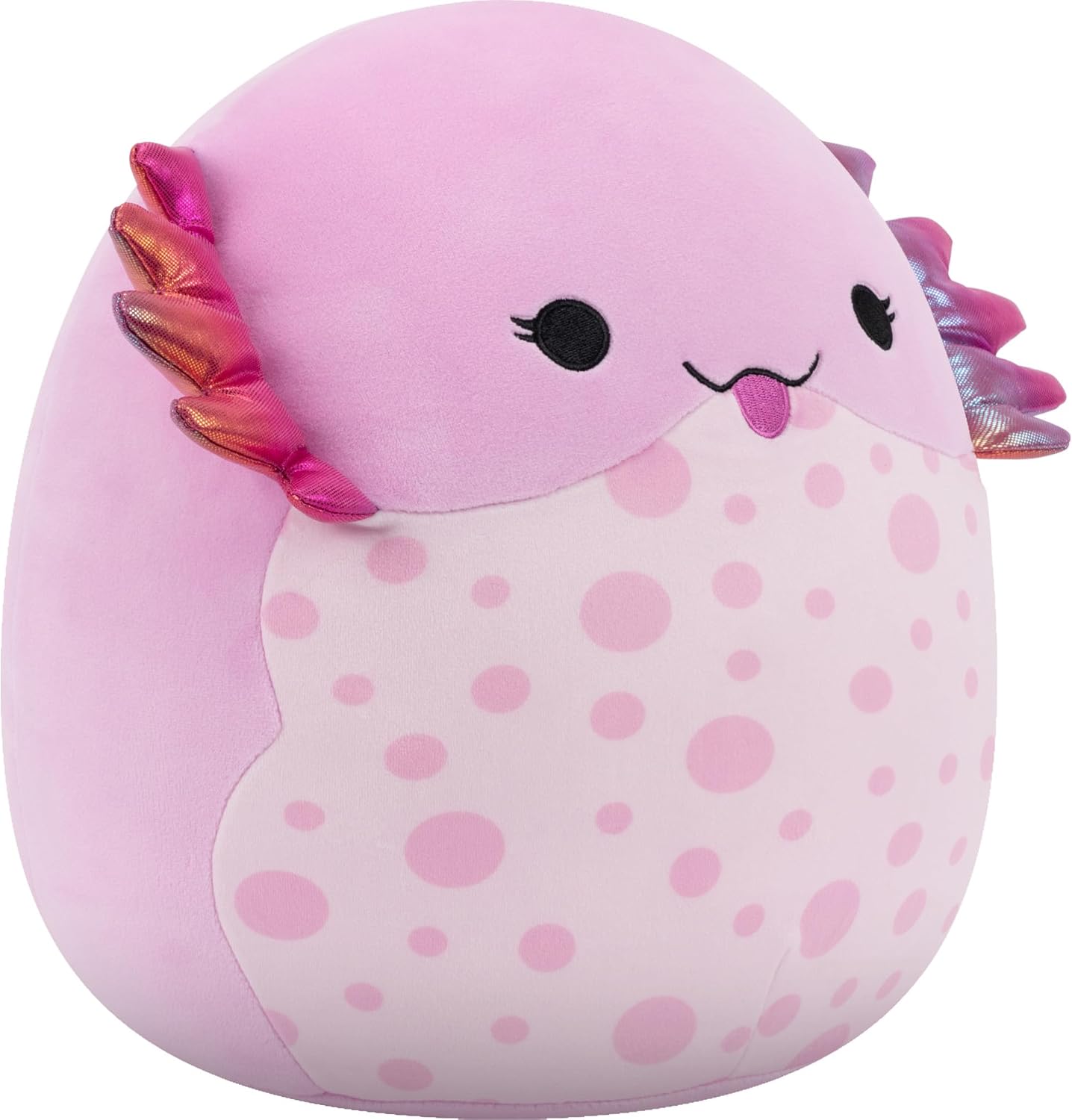 Squishmallows Original Barika, o Dragão-barbudo Rosa de 12 polegadas | com Listras Neon – Pelúcia Oficial Jazwares (Tamanho Médio)