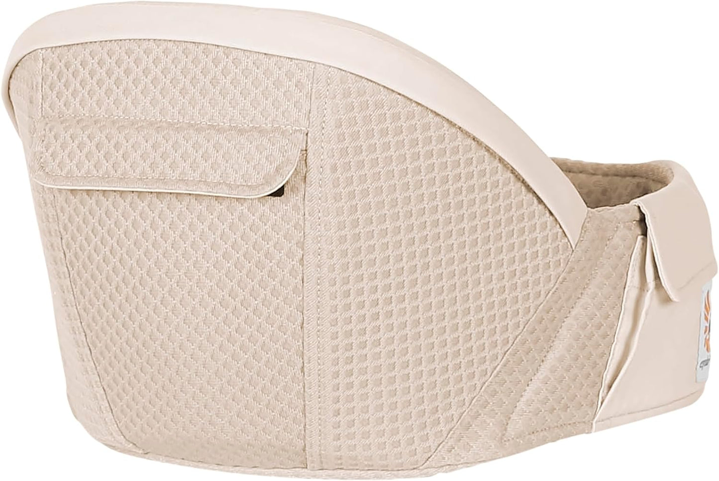 Ergobaby Canguru Alta com Assento de Quadril para Bebês e Crianças a partir de 4 Meses (5,5 kg - 20,4 kg), com Tela SoftFlex, Bege Natural