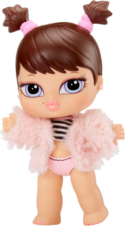 Bratz Bonecas Babyz Twiins Phoebe e Roxxi - Pacote com 2 bonecas colecionáveis com bichinhos de estimação, bonecas fofas com roupas estilosas - Brinquedo infantil - Ótimo para crianças a partir de 6 anos