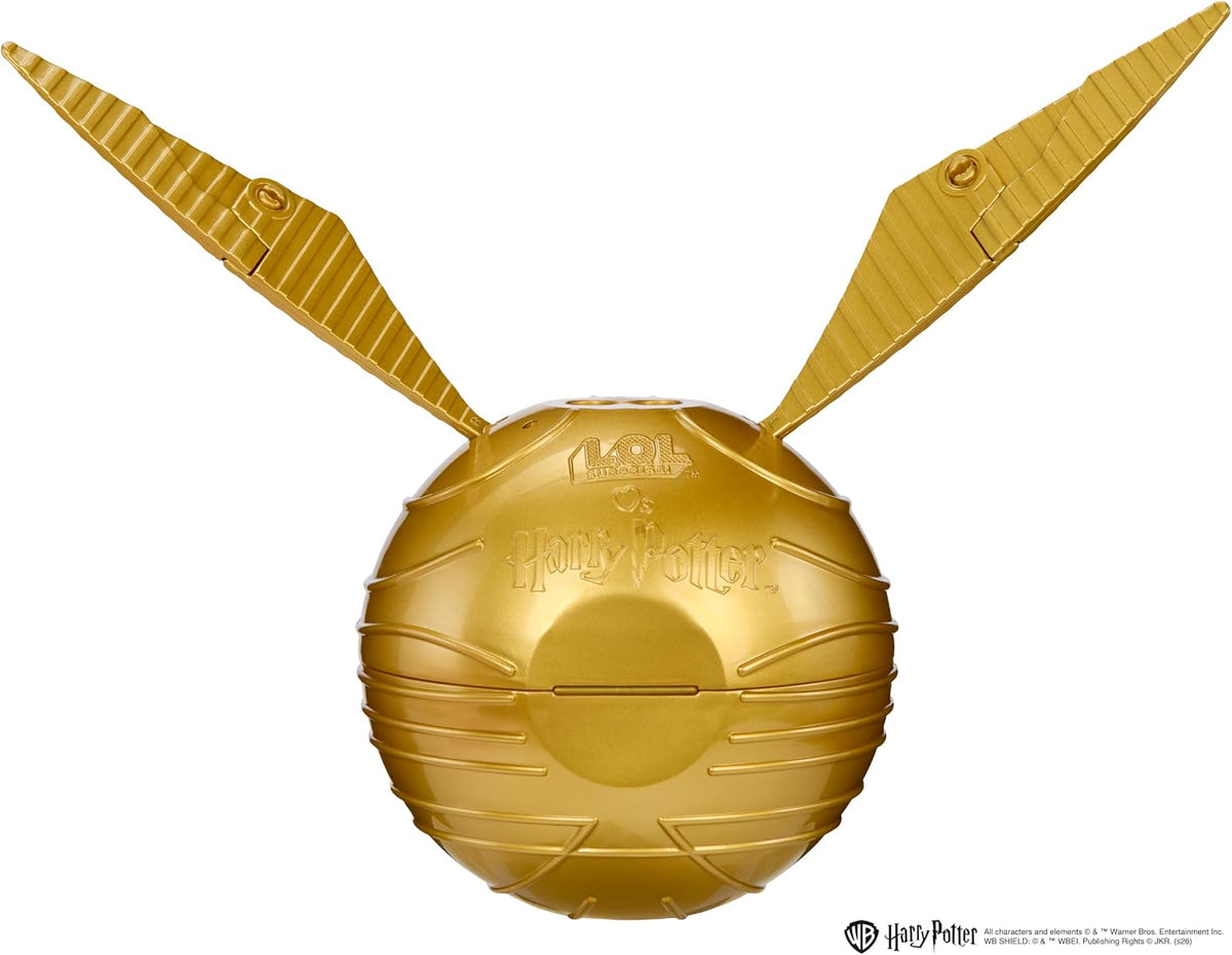 L.O.L. Surprise! Loves Harry Potter – Bonecas Colecionáveis, Bola Pomo de Ouro | Boneca Colecionável Harry Potter, 7 Surpresas, Bola Pomo de Ouro com Asas, Suporte para Boneca, 6 Personagens para Colecionar, Para Maiores de 4 Anos
