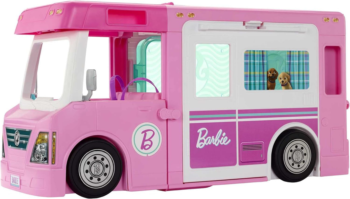 Barbie 3 em 1 Acampamento GHL93