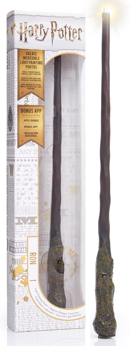 UAU! COISAS - Varinha Lumos de Draco Malfoy com 14 luzes, varinhas oficiais de Harry Potter e presentes do Mundo Mágico, brinquedos e itens colecionáveis, acessórios para fantasias e jogos de interpretação de papéis para fãs, meninas e meninos