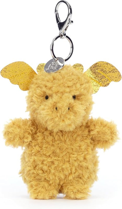 Jelly Cat Chaveiro com pingente de bolsa Little Golden Dragon