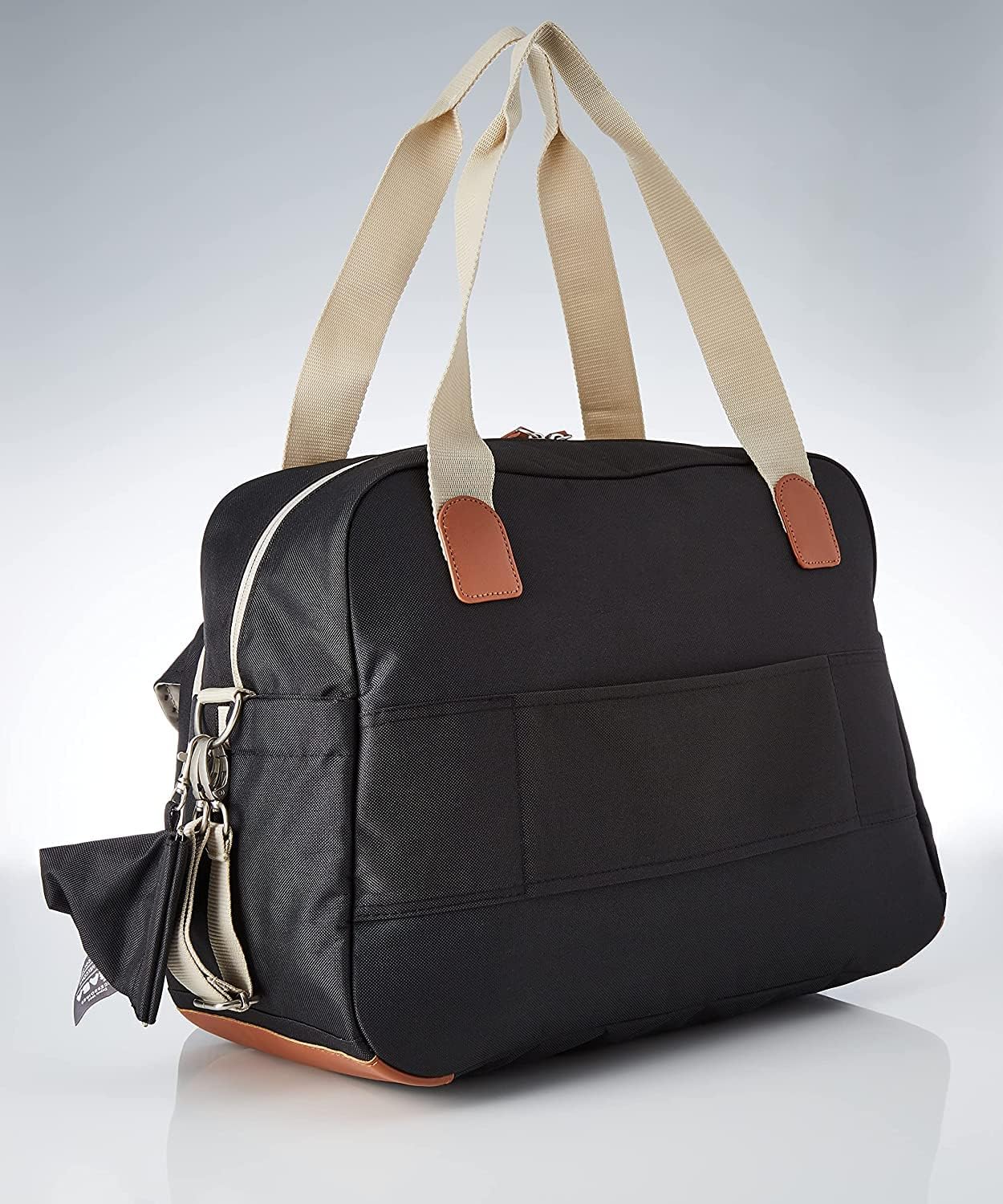 BÉABA - Genève II - Bolsa para Troca de Fraldas - Bolsa para Fraldas para Bebês e Recém-nascidos - Grande capacidade - Trocador - Bolsa isotérmica para lancheira - Sistema de fixação para carrinho