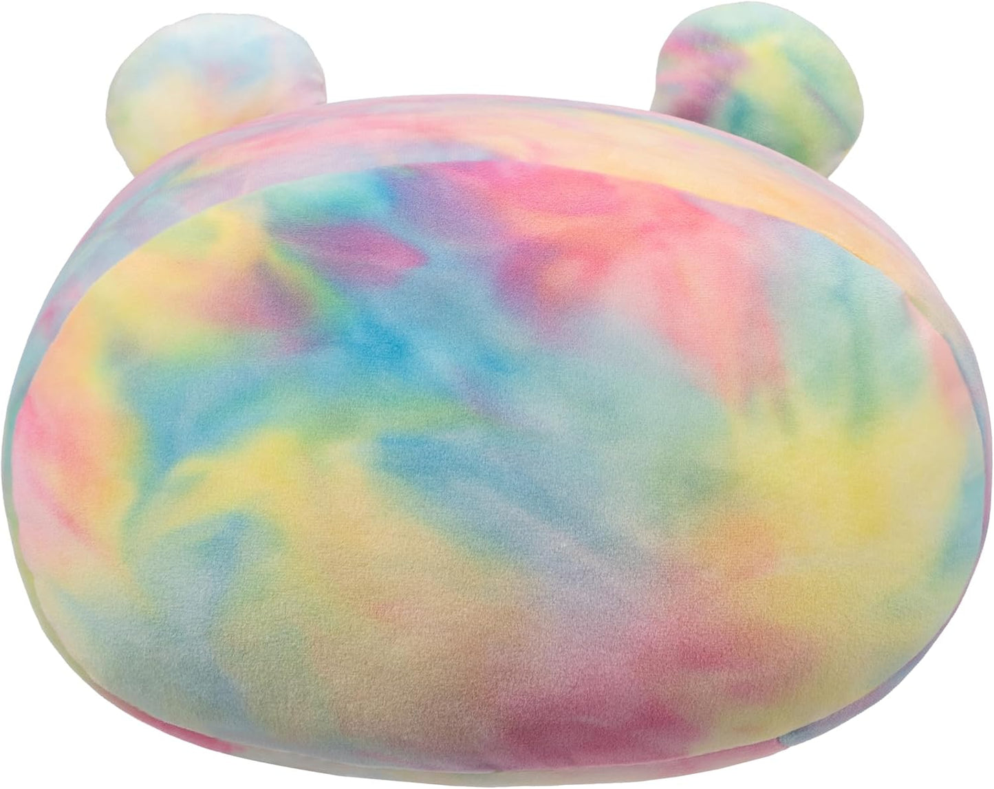 Squishmallows Empilháveis originais 12 polegadas Carlito the Rainbow Tie-Dye Frog – Pelúcia oficial ultramacia de tamanho médio