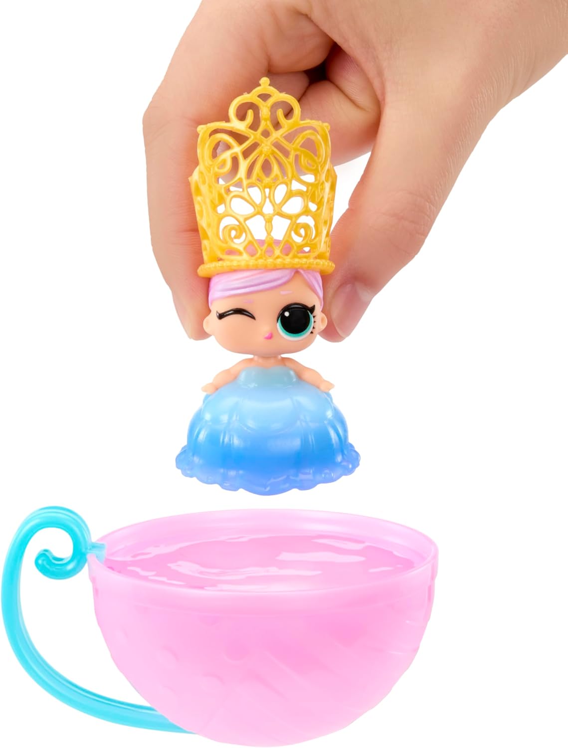 L.O.L. Surprise! Irmãs Bebês Princesas - Inclui 1 boneca, embalagem surpresa, mudança de cor, colecione todas as bonecas