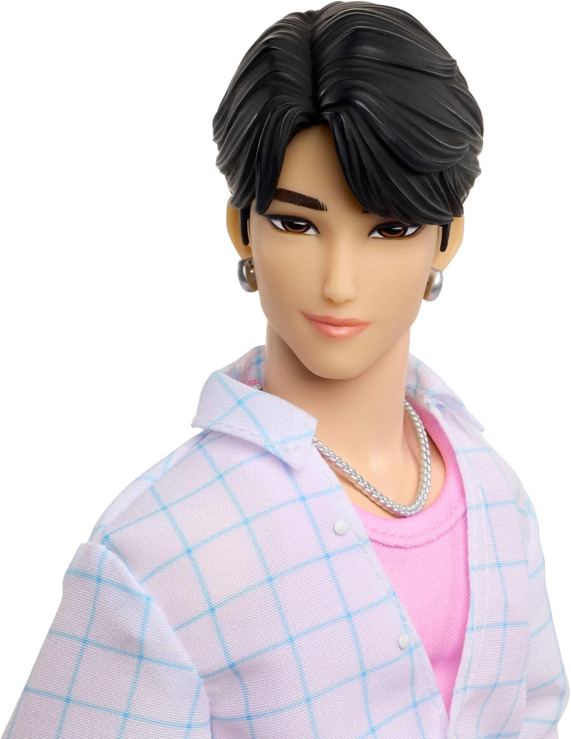 Mattel Boneco Fashion KPop Demon Hunters Saja Boys Jinu | Vestindo o visual de performance "Soda Pop", com 2 acessórios, inspirado no filme, JRN38