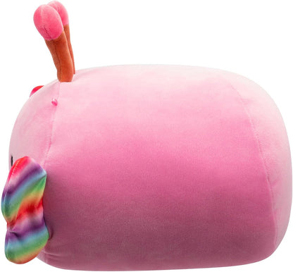Squishmallows empilháveis originais de 12 polegadas Brielana, a borboleta rosa