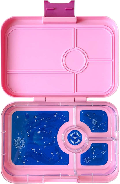 yumbox Tapas tamanho maior - lancheira Bento à prova de vazamentos com 4 compartimentos para pré-adolescentes, adolescentes e adultos (capri rosa)