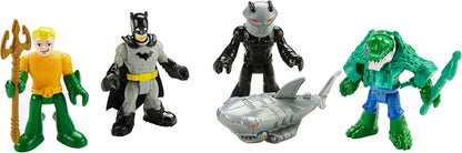 Imaginext Fisher Price DPD99 DC Super Friends Heróis e Vilões Batman e Aquaman (X7574)