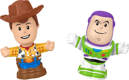 Fisher-Price Conjunto de figuras Little People Disney Pixar Toy Story para crianças em idade pré-escolar (a partir de 18 meses), JLM24