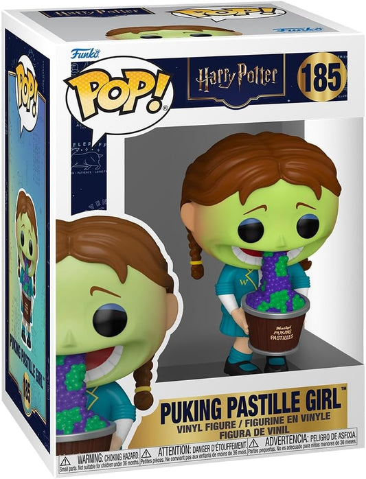 Funko Pop! Harry Potter S18 – Puking Pastille Girl - Figura de vinil colecionável - Produtos oficiais - Brinquedos para crianças e adultos - Fãs de cinema - Figura modelo para colecionadores