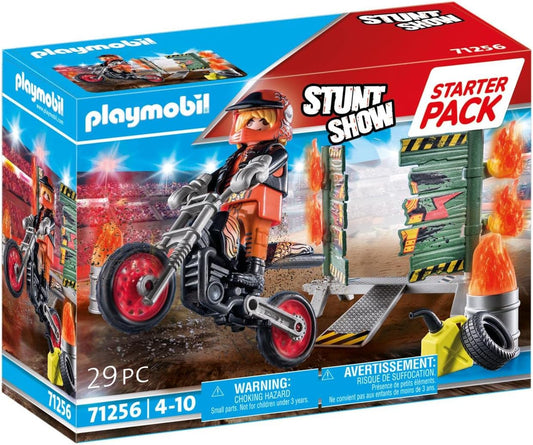 Playmobil 71256 Stunt Show Starter Pack, juego de rol divertido e imaginativo, juegos adecuados para niños a partir de 4 años