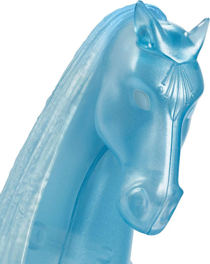 Mattel Boneca Disney Frozen Elsa com Vestido e Sapatos Removíveis, Cavalo Mítico Nokk e Carruagem de Aventura, Inspirada em Frozen: Winter Festival, JBG56