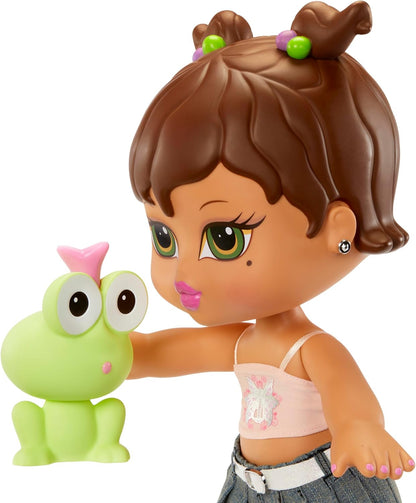 Bratz Big Babyz Yasmin - Boneca colecionável grande de 34 cm, vem com um bichinho de estimação, acessórios e roupas de verdade.